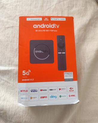 Android TV, 8K ultra HD Set-Top box