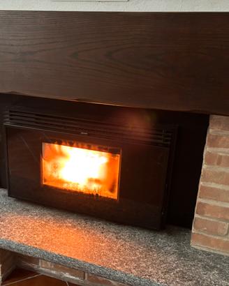 Inserto camino pellet Montegrappa