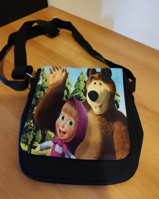 Borsa a tracolla Masha e Orso bambini
