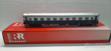 Rivarossi HR4022 FS carrozza Treno Azzurro di 2 cl