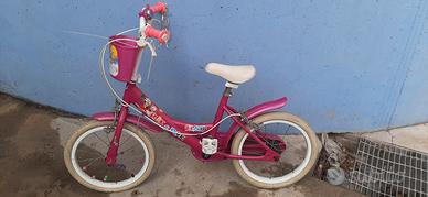  bicicletta bambina cerchio 16 