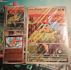 Pokemon Collezione Illustrazione Victini 208 Promo
