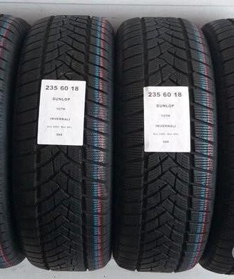 4 gomme 235 60 18 dunlop a889