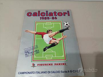 Album figurine calciatori panini 1985/86