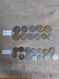 monete della Grecia e Croazia 