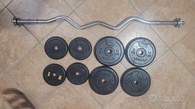 pesi bilanciere palestra 
