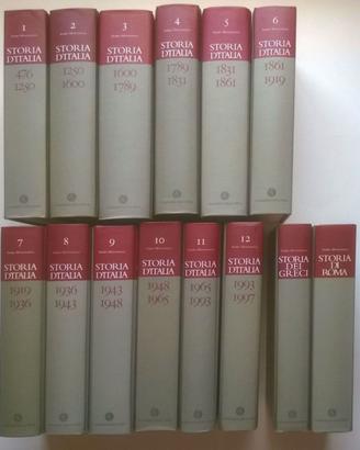 INDRO MONTANELLI Storia d'Italia 14 Vol. Completa
