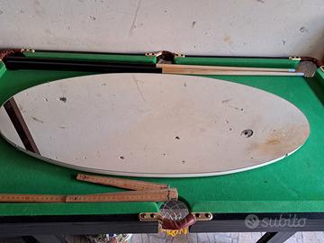 Specchio ovale 90x42