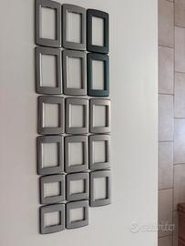Placche vimar serie idea in metallo