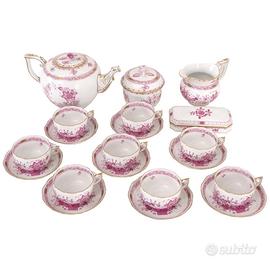 Servizio da the porcellana di Herend