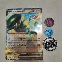 Pokemon carta grande e gettoni