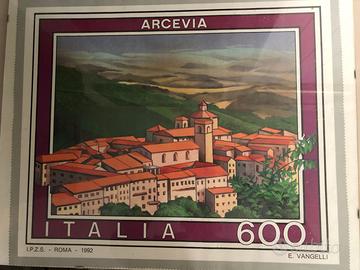 POSTER ARCEVIA CON ANNULLO