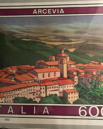 POSTER ARCEVIA CON ANNULLO