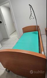 LETTO ELETTRICO + ALZATA AUTOM. + MATERASSO
