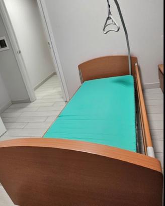 LETTO ELETTRICO + ALZATA AUTOM. + MATERASSO