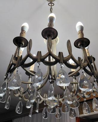 Lampadine 8 candele a goccia anni 70