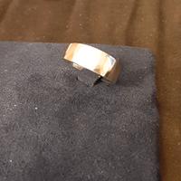 Anello in Argento lucido 925 a fascione misura 18