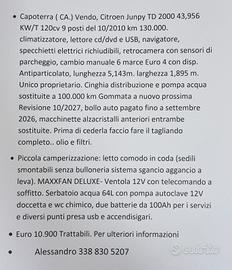 Citroen Jumpy 2000TDI 9 POSTI 