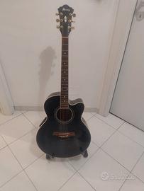 chitarra acustica Ibanez ael20e tks 27 01