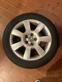 4 Cerchi 16” per VW, con gomme invernali