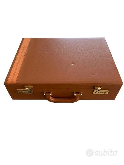 Valise 24 Heures Vintage Marron Avec Combinaison Numérique – 42x32x8 Cm Homme