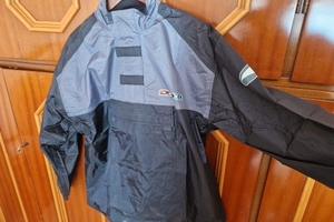 CASCO LS2+GIUBBINO E CASACCA IMPERMEABILE AXA-MOTO