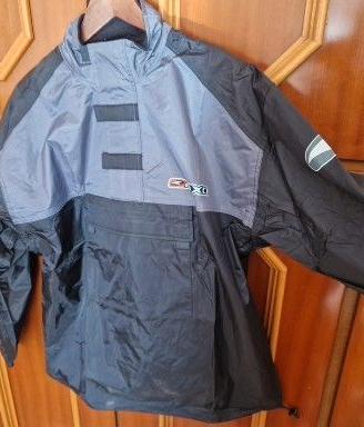 CASCO LS2+GIUBBINO E CASACCA IMPERMEABILE AXA-MOTO