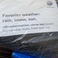 Tappetini, anteriori e poste Wolksvagen