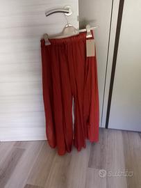 Pantalone modello a palazzo Mirror  Tg unica 