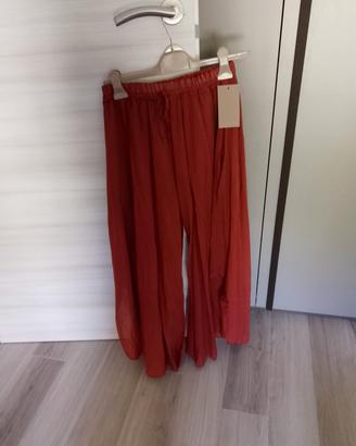 Pantalone modello a palazzo Mirror  Tg unica 