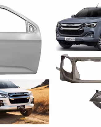 ISUZU D-MAX frontale fanale ossatura airbag freni