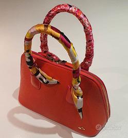 Borsa con manici rivestiti da foulard - Carpisa