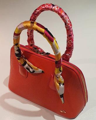 Borsa con manici rivestiti da foulard - Carpisa