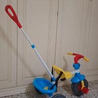 Triciclo Feber per Bambini (1-4 anni) con Guida