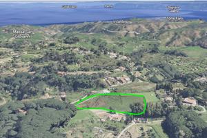 Castanea - Terreno panoramico con rudere