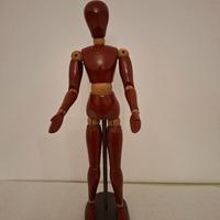 manichino legno vintage 