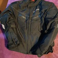 giacca moto con protezioni 