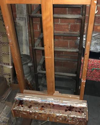 CAVALLETTO DA PITTORE DI GRANDI DIMENSIONI