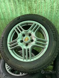 Cerchi cayenne s del 2004 perfetti con gomme neve