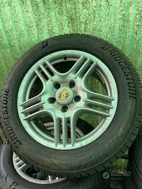 Cerchi cayenne s del 2004 perfetti con gomme neve