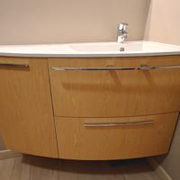 SET BAGNO MOBILE + COLONNA + SPECCHIO  STOCCO 