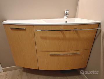 SET BAGNO MOBILE + COLONNA + SPECCHIO  STOCCO 