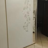 armadio scorrevole bianco 