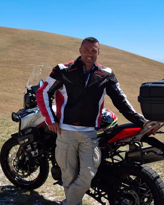 giacca moto L