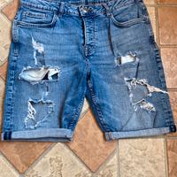 Pantaloncino jeans