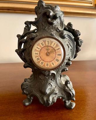 Orologio da tavolo Jeffam anni '50 non funzionante