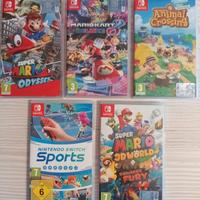 Giochi della Nintendo switch 