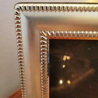 Cornice portafoto da tavolo simil argento