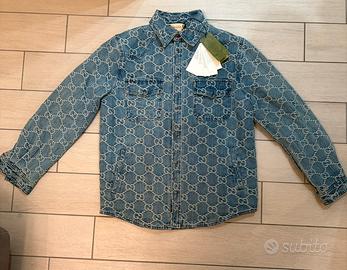 Gucci giubbotto Jeans originale trapuntato tg.S
