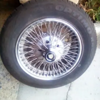 Cerchi acciaio a raggi 16" Jaguar Daimler